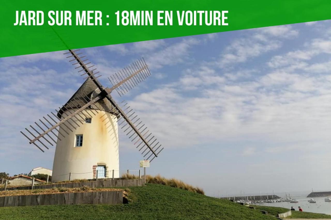 Le Cottage De Lyxie-Nature Et Sports Talmont-Saint-Hilaire Dış mekan fotoğraf